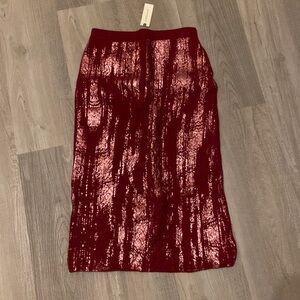 Anthropologie knitted skirt. Size xs. NWT